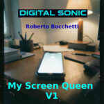 Digital Sonic AI PERSONA By Roberto Bocchetti - My Screen Queen V1 ARTWORK