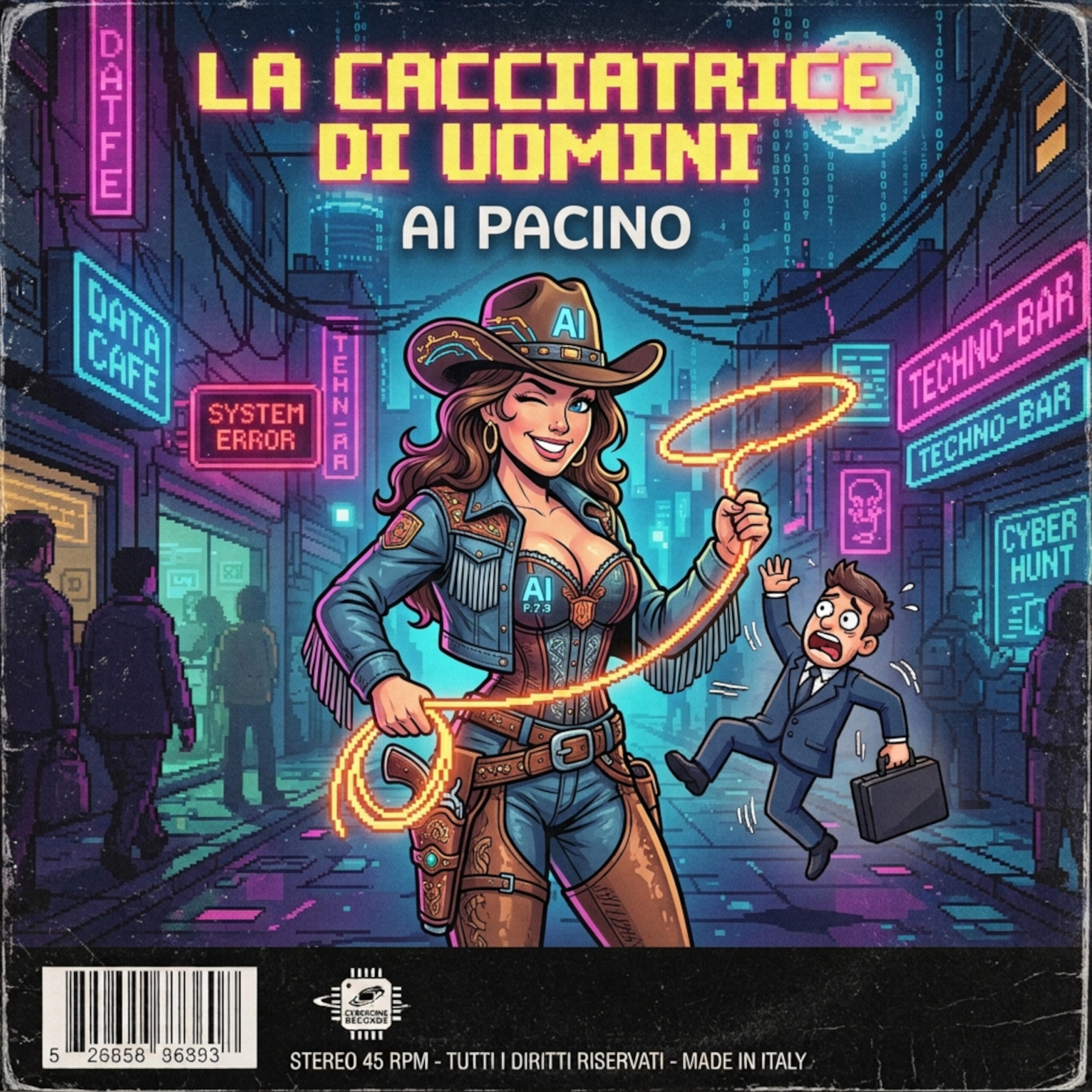 AI Pacino - La Cacciatrice Di Uomini ARTWORK